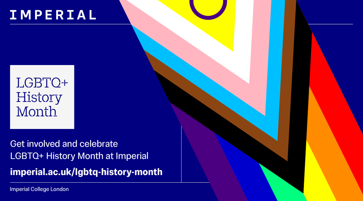 imperialcollege's tweet photo. Today marks the beginning of LGBTQ+ History Month!

Get involved, help celebrate, and see what events are happening throughout February 🏳️‍🌈🏳️‍⚧️

https://t.co/GTsTFZsgkE https://t.co/mPf8Z8htcC