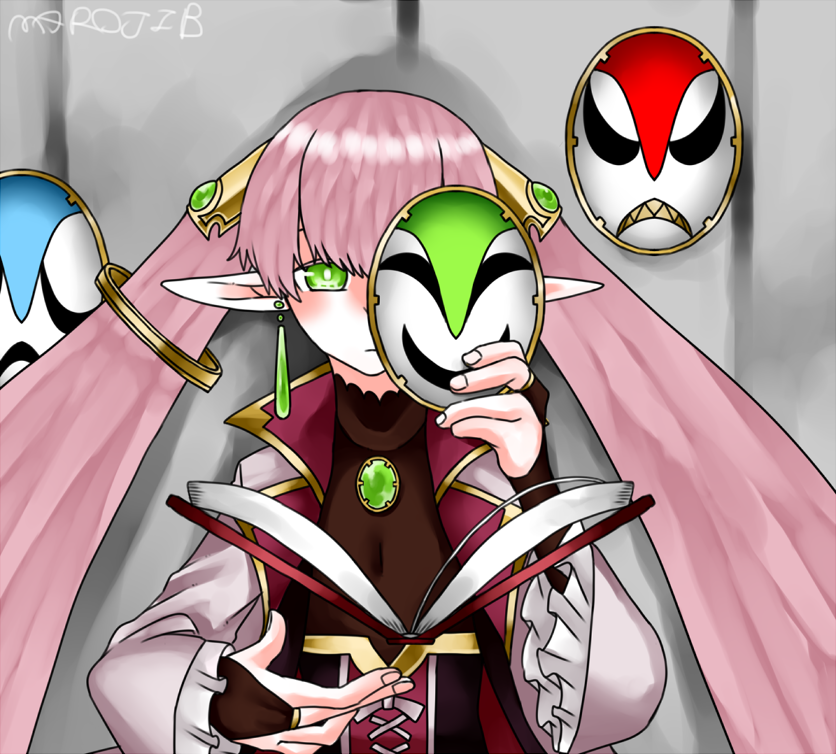 maro_jib's tweet photo. ピンク髪ってよくってぇ…(過去絵) https://t.co/oQupjEe813