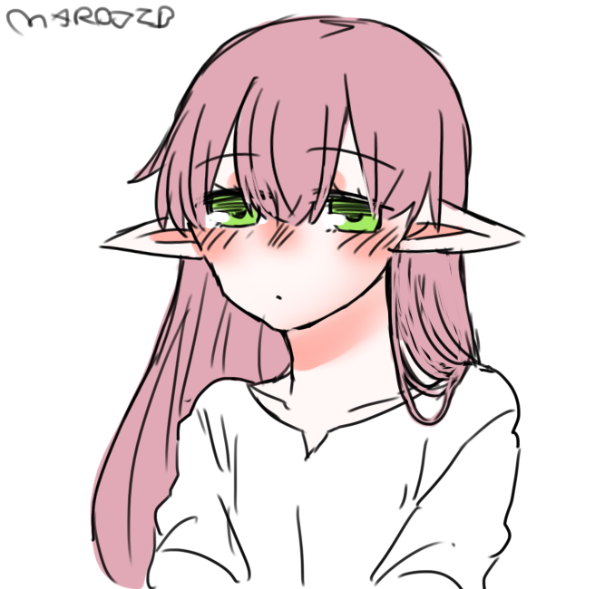 maro_jib's tweet photo. ピンク髪ってよくってぇ…(過去絵) https://t.co/oQupjEe813
