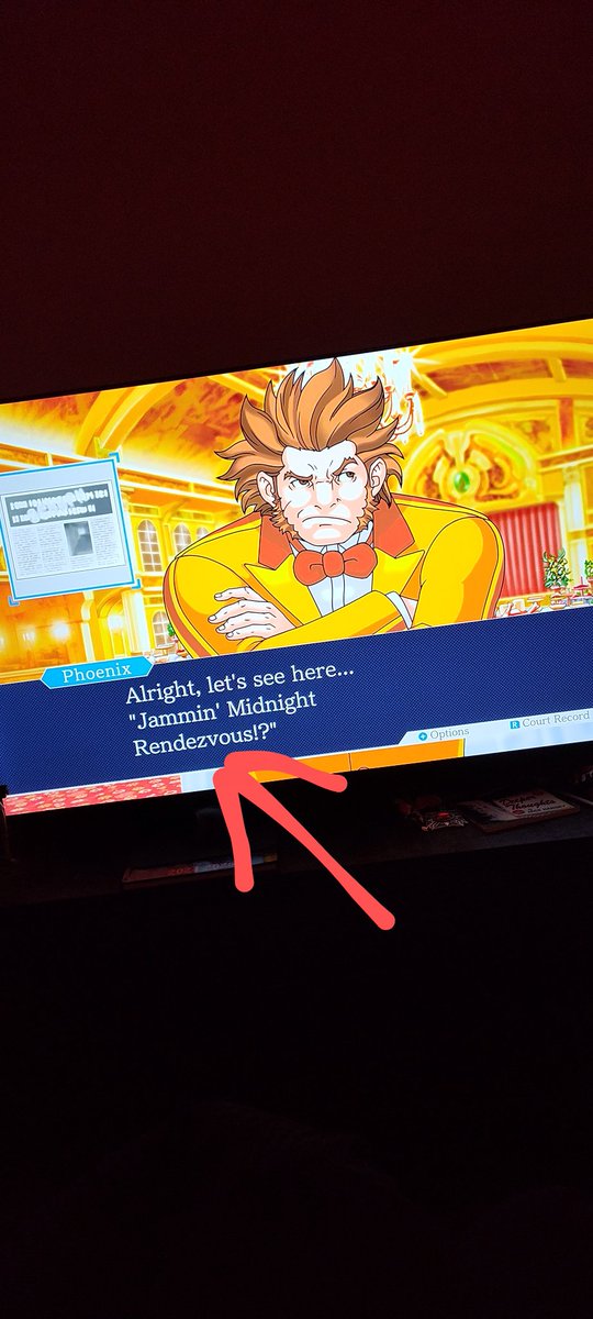 Playing Ace Attorney and holy shit Yeat reference