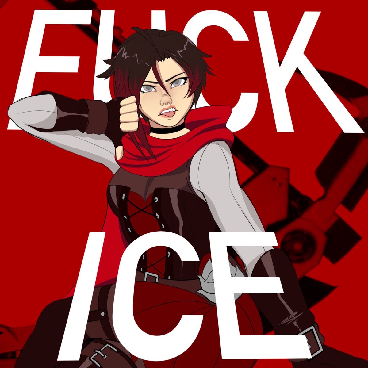 She would absolutely hate them. #RWBY #RubyRose