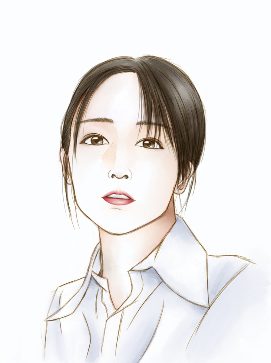 oki_den's tweet photo. 吉岡里帆 Ⅰ
#吉岡里帆
#イラスト
#Illustrations
#ファンアート
#似顔絵イラスト
#fanart https://t.co/iLP1MRI4h1