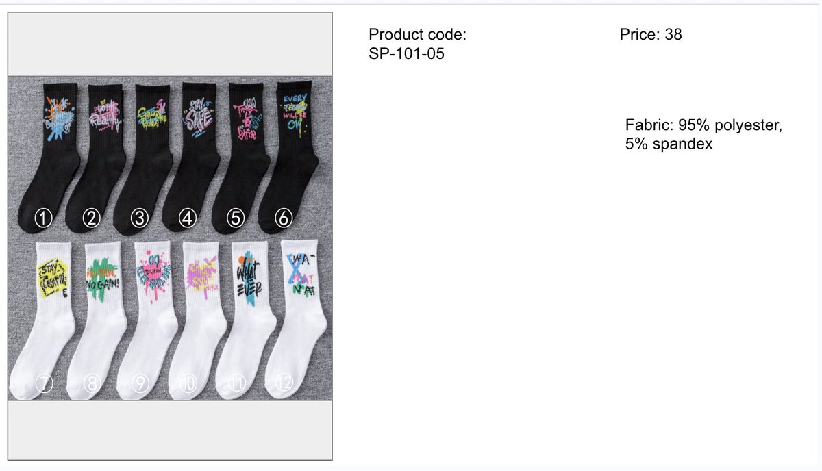 jethwani56's tweet photo. Day 2/30 — What we source for D2C brands
Men’s socks 🧦
China | Factory-level sourcing
₹–₹ per pair (warehouse delivery)
Low cost, high volume, easy to scale.
https://t.co/aMMzGkWHo7 https://t.co/1YaFxva63M