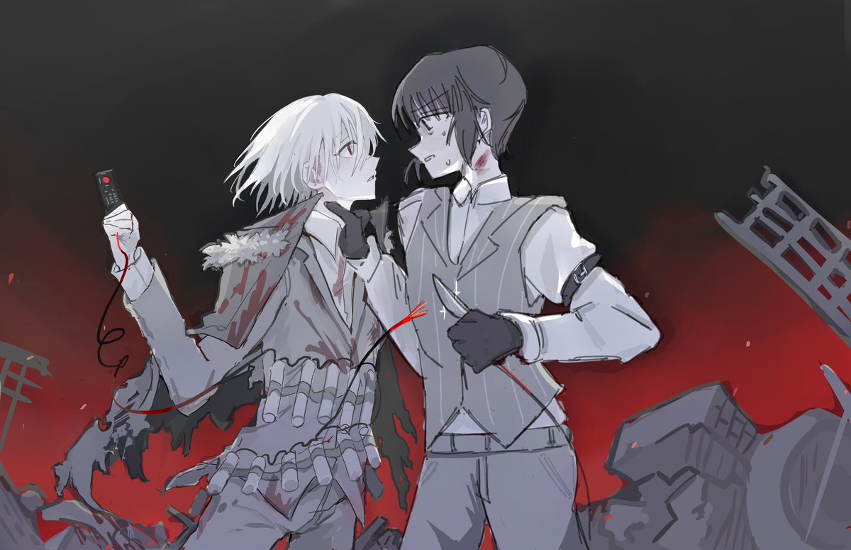 nolchirasu's tweet photo. 裏切りif展開
#NO_SALVATION #基地絵 https://t.co/TI0Bu5d0oS