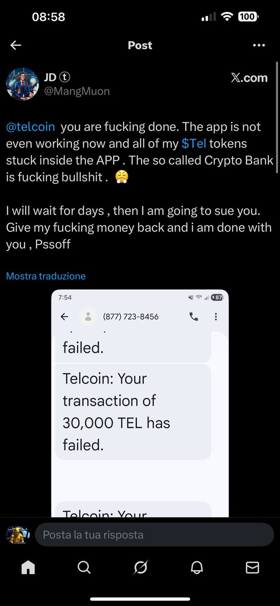 THE ITALIAN $TEL ACCUMULATOR tweet media