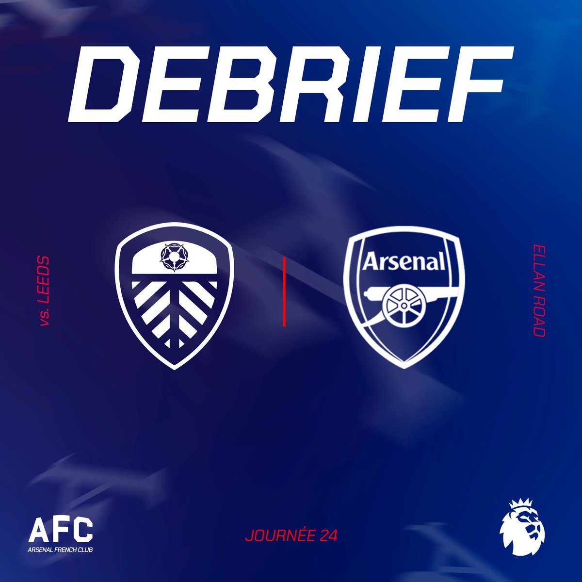 Arsenal se rassure et se donne de l'air !

Les Gunners, appliqués, s'offrent un festival offensif du coté d'Elland Road et renouent avec la victoire en Premier League ✌️

Odegaard, contreversé ces derniers temps, a commencé sur le banc alors que Saka, blessé à l'échauffement, n'a