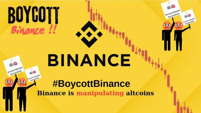 On-chain data is clear:

Binance sold ~$1B,
reserves didn’t drop.

That liquidity came from users.

Binance is using customer funds.
Just like every exchange before collapse.

#BoycottBinance #DeleteBinance #binancescam