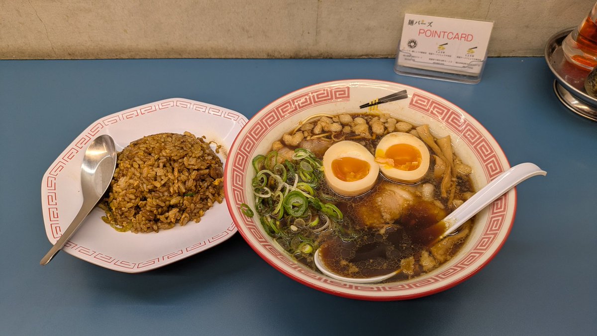 尾道に来たからにはラーメン！！ 美味しかった！