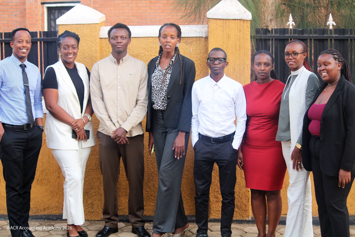 AccountantsRw's tweet photo. Celebrating achievement, dedication, and the next generation of finance professionals! 
Congratulations to our ACR Accounting Academy graduates  
#ACR #Graduation2026 #Kigali_Rwanda #CareerGrowth #accountingeducation
For more info: +250 787 028 385 | Email: info@accountants.co.rw https://t.co/XlsW1R3Bg0