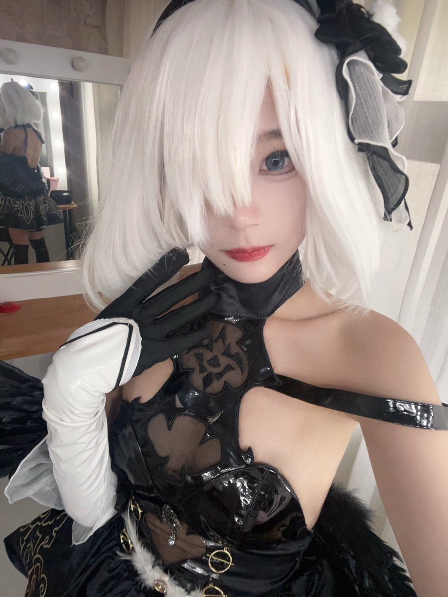 leng619's tweet photo. 「一切事物都註定走向終結。
我們永遠困在無止盡的生死螺旋中。
這是一種詛咒，還是某種懲罰？」
-
-
-
-
-
-
#尼爾自動人形 #2B #cos #NieRAutomata #ニーアオートマタ https://t.co/CFxmVwKEYi