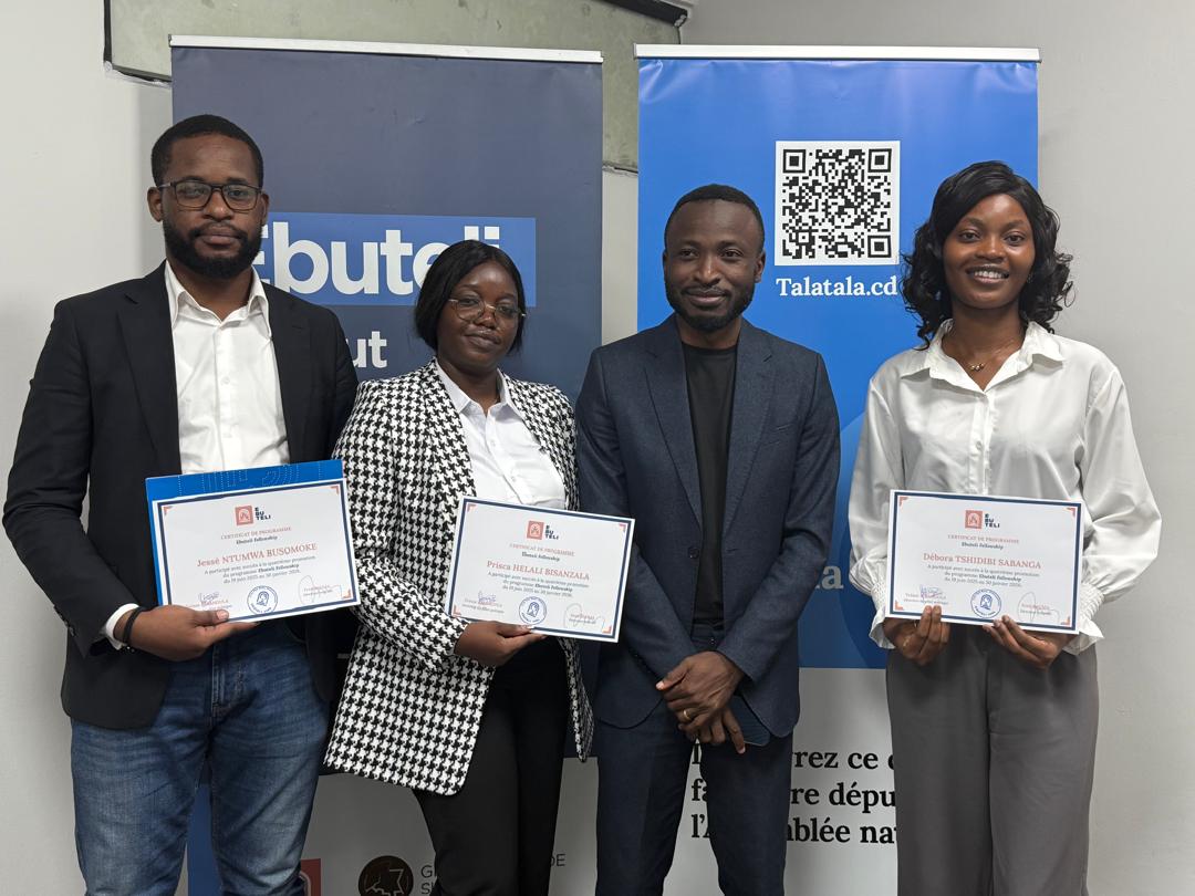 DeboraSabanga's tweet photo. Parce que la fin d'une chose annonce le début d'une autre...
Très heureuse de clôturer le programme Ebuteli Fellowship édition 4. 

Hâte de découvrir l'après Ebuteli Fellowship 😍
@ebuteli @fredbauma90 @Tresor_k @IthielBatumike https://t.co/SJ8Hhg06cJ