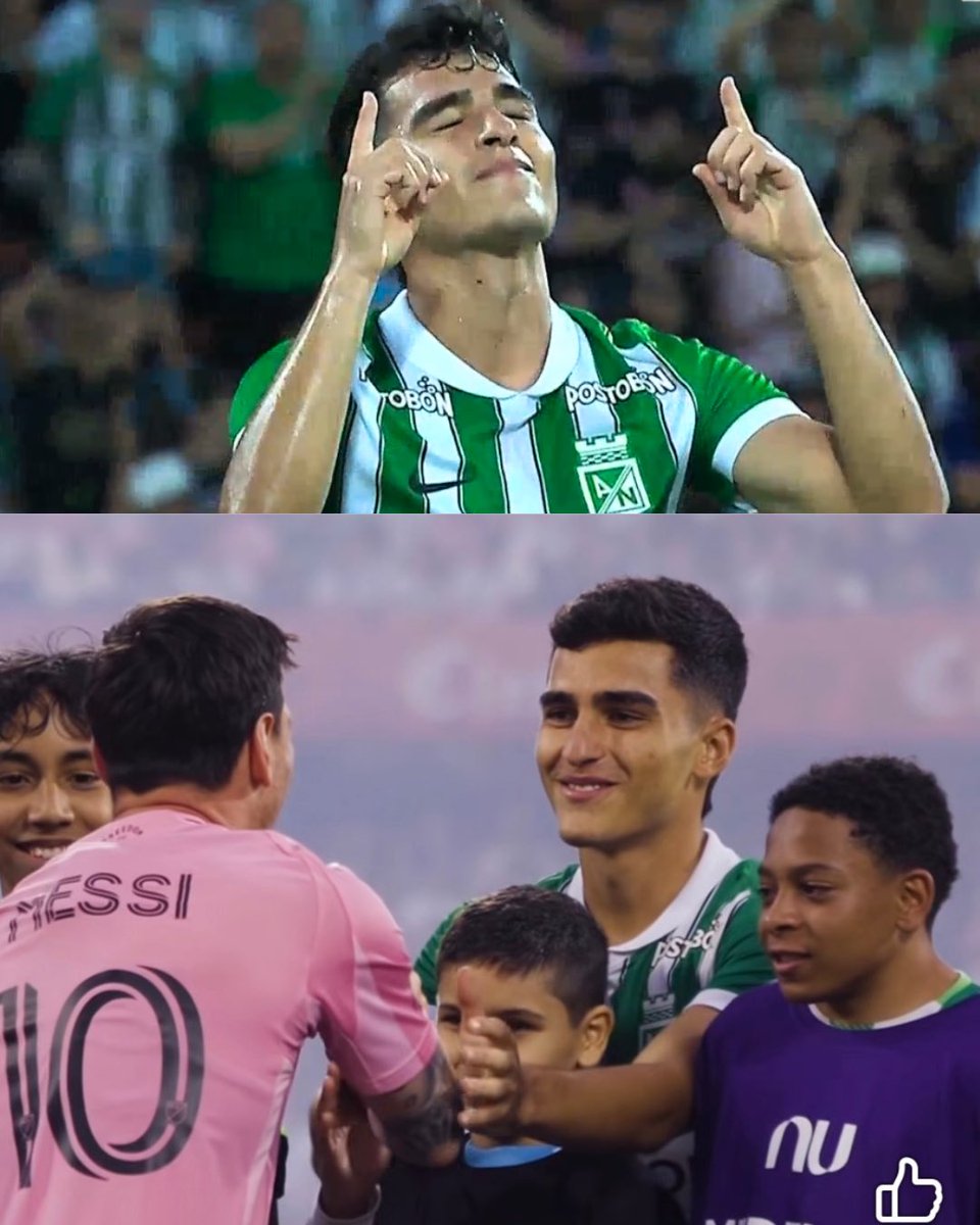 Messi una locura en Medellín. 
Partido: 
Nacional 1 - Inter de Milán 2

Espectacular