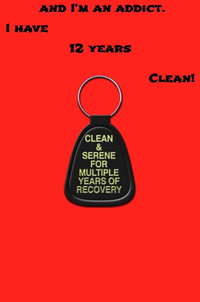 Oregon_541's tweet photo. 12 years clean today! https://t.co/fKoiDmLLLI