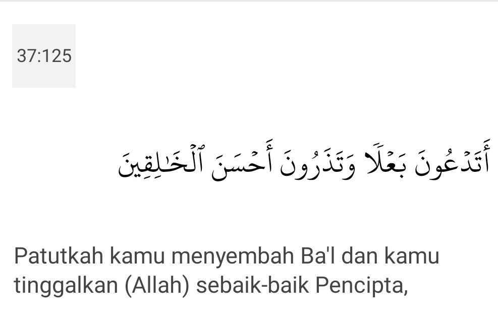 afifahafra79's tweet photo. @ikhwanuddin Jadi selama ini, banyak manusia modern "menyembah Ba'al" https://t.co/pyFg3pzv9w