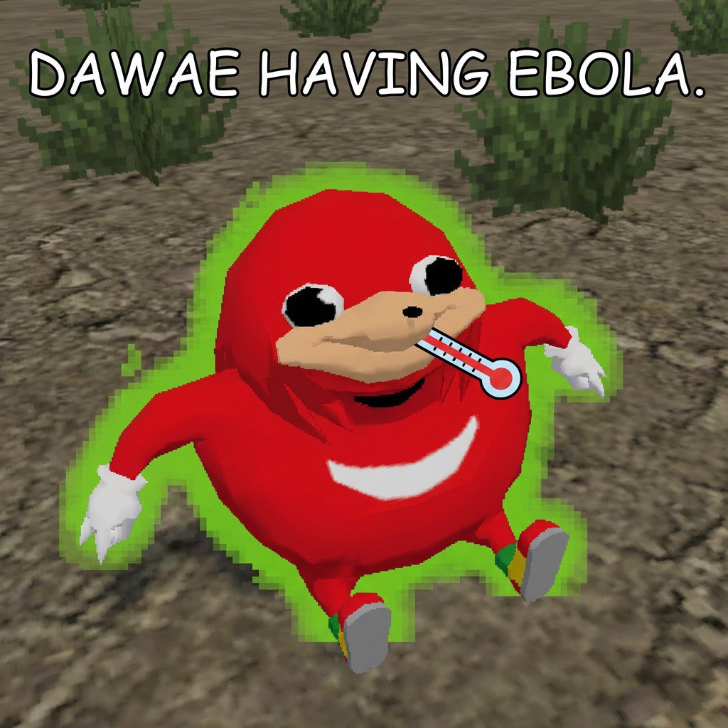 I don kno what happened. 

Maybe Ebola ? 

*click click click click*