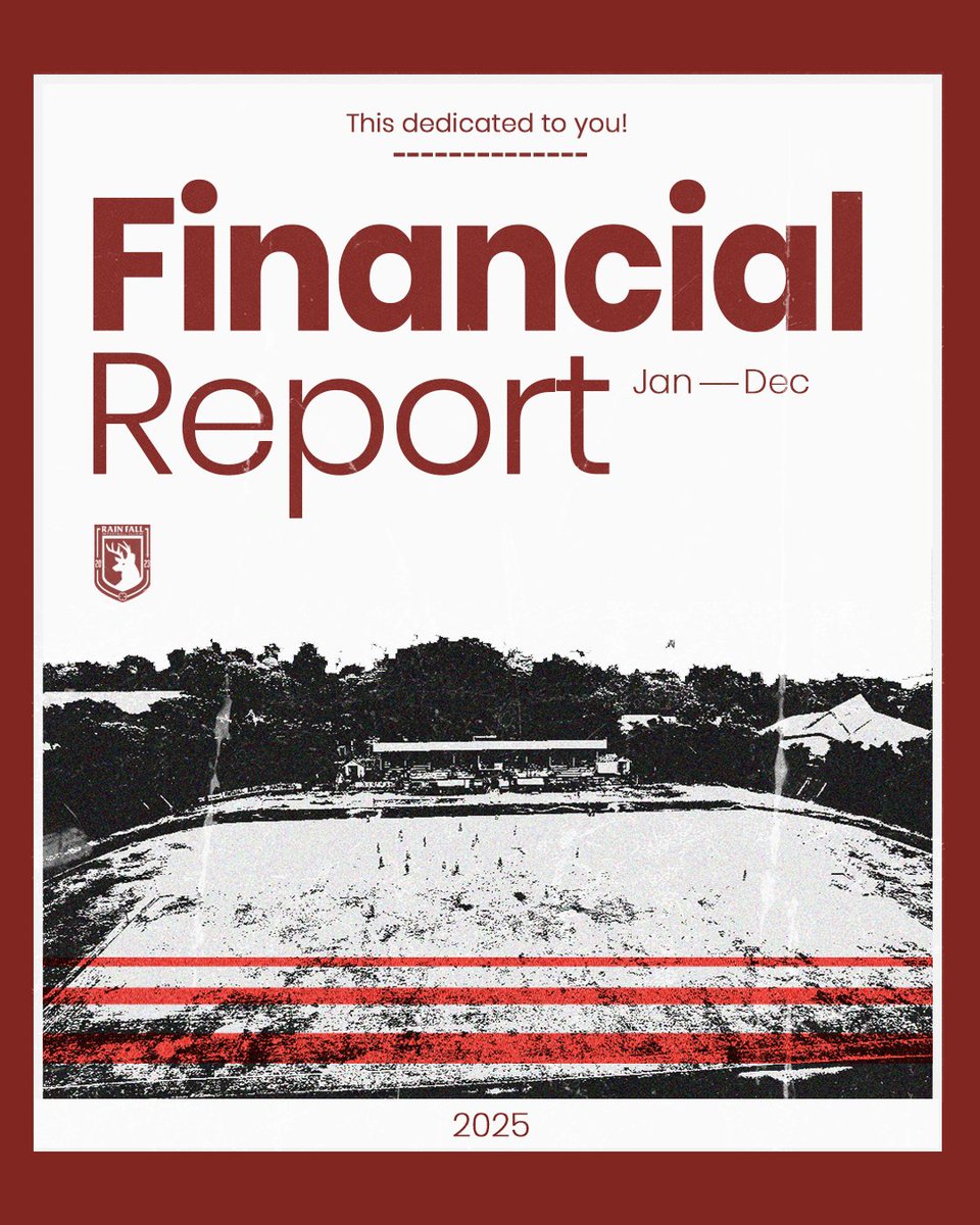 FOOTBALL CLUB RAINFALL tweet media