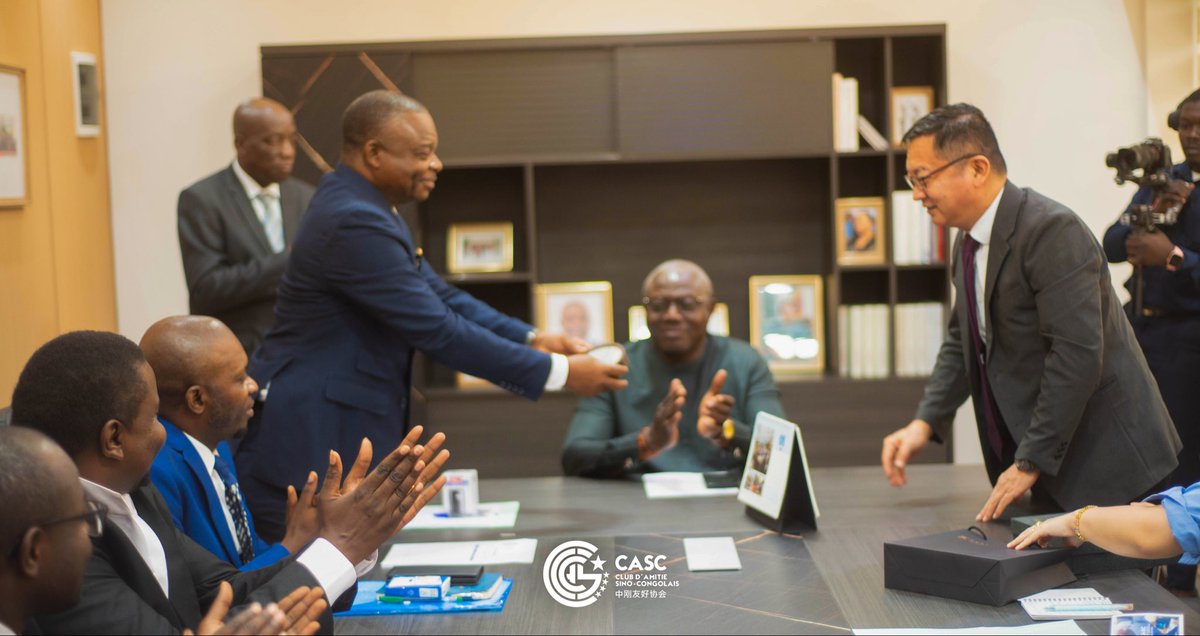 CASC026's tweet photo. « Le Club d'Amitié Sino-Congolaise : un hub d'opportunités et d'investissements ouvert à tous. Portés par une synergie entre institutions et acteurs privés sino-congolais, nous agissons avec neutralité pour concrétiser des objectifs de développement durable et partagé. » https://t.co/hFji0SM8bE