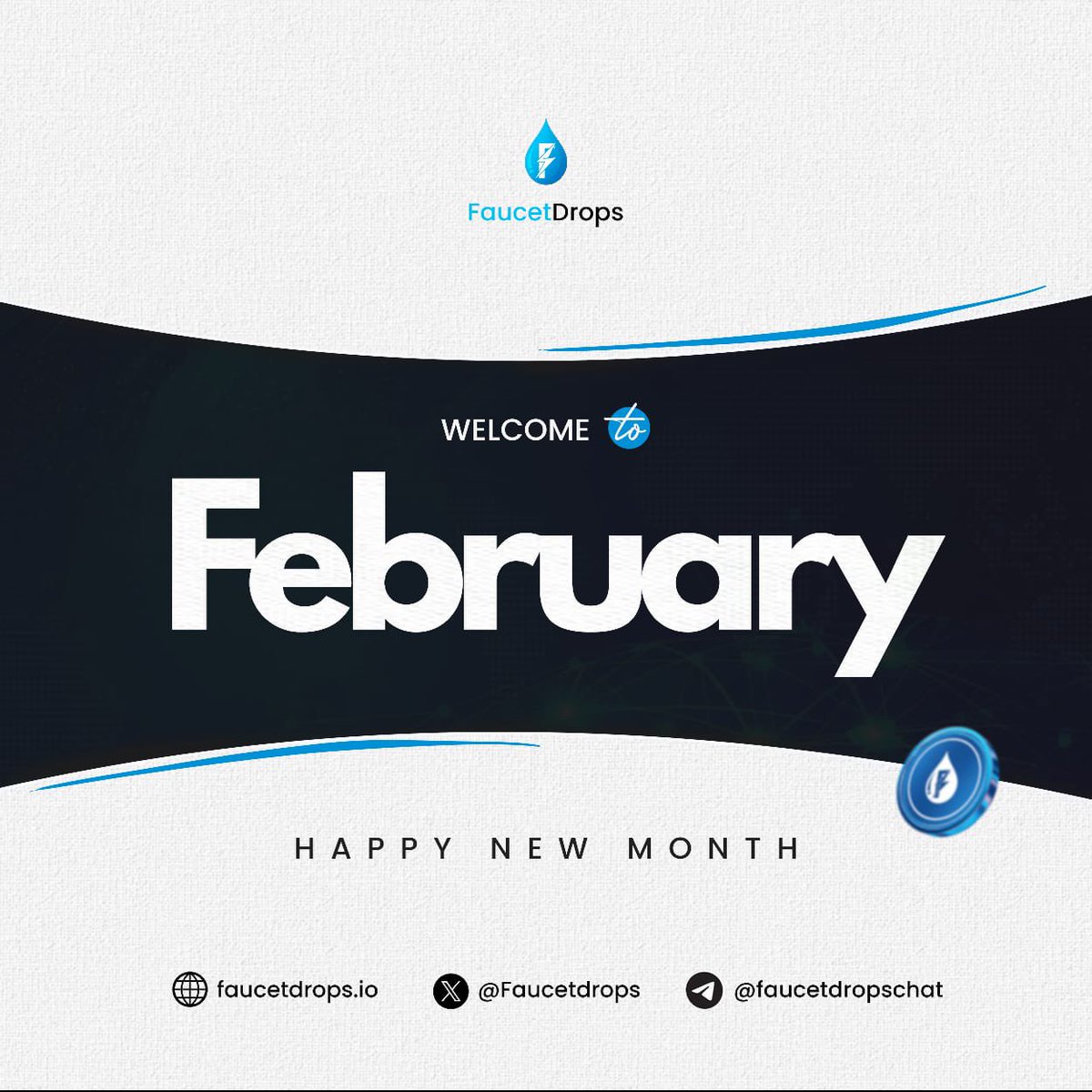 Tada! 
New month at FaucetDrops.

Big updates and exciting features coming soon, stay close.

Let’s ship, drip, and grow! 💧