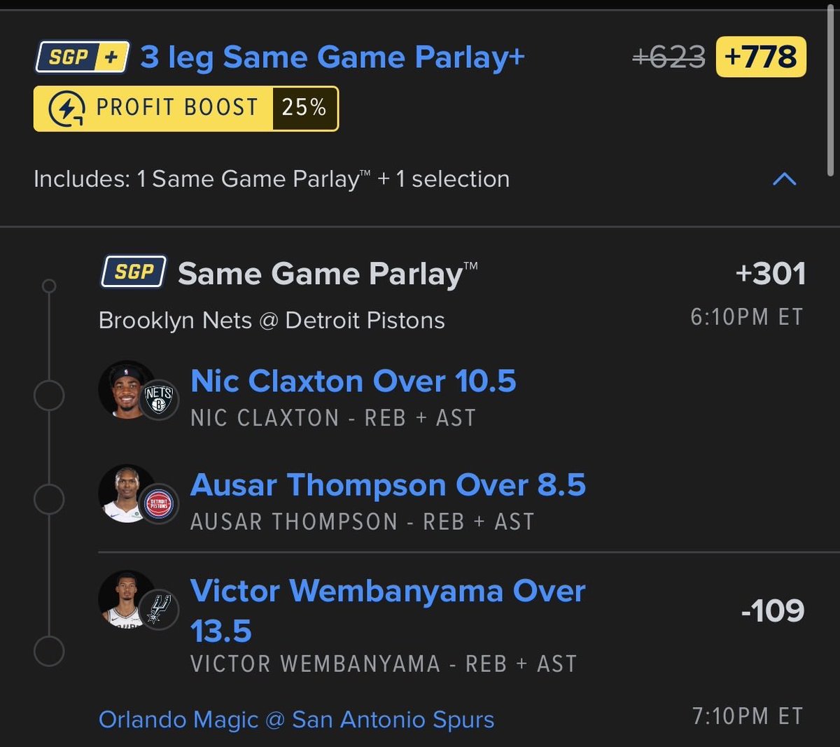 _dreamteambets's tweet image. Don’t sleep on it 😴