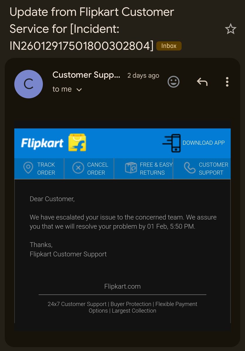 sumesharora73's tweet image. SCAM! @Flipkart @flipkartsupport worst service.
Ordered a microwave, never delivered. Cancelled it — 10 days, no refund.
Support gives scripted replies, no supervisor, no resolution.
@jagograhakjago @consumeraffairs @NCH1915
#FlipkartFail #RefundPending #ConsumerRights