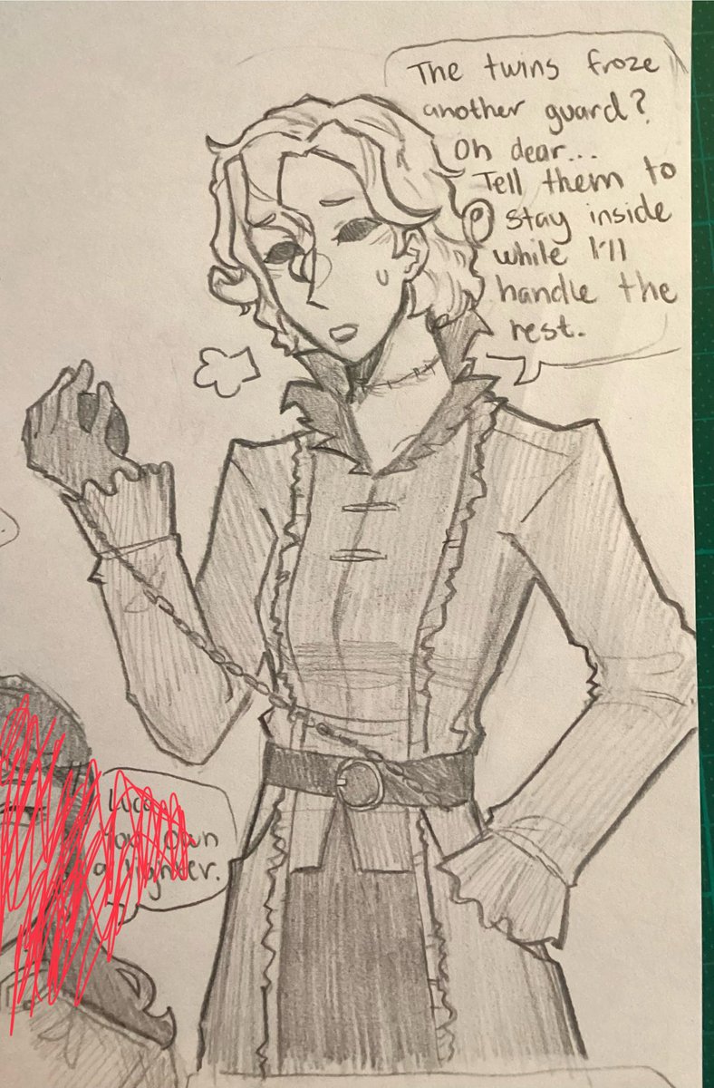 Feekyzoid6's tweet photo. Sooo uhh who wants to hear more of my stupid IDV x Miss Peregrine AU? There more where that came from😞😞 (Matthias as Enoch, Alice as Fiona, and Mary as Alma)
#matthiasczernin #maryidv #alicedeross #IdentityV #MPHFPC https://t.co/LjXPKehlfm