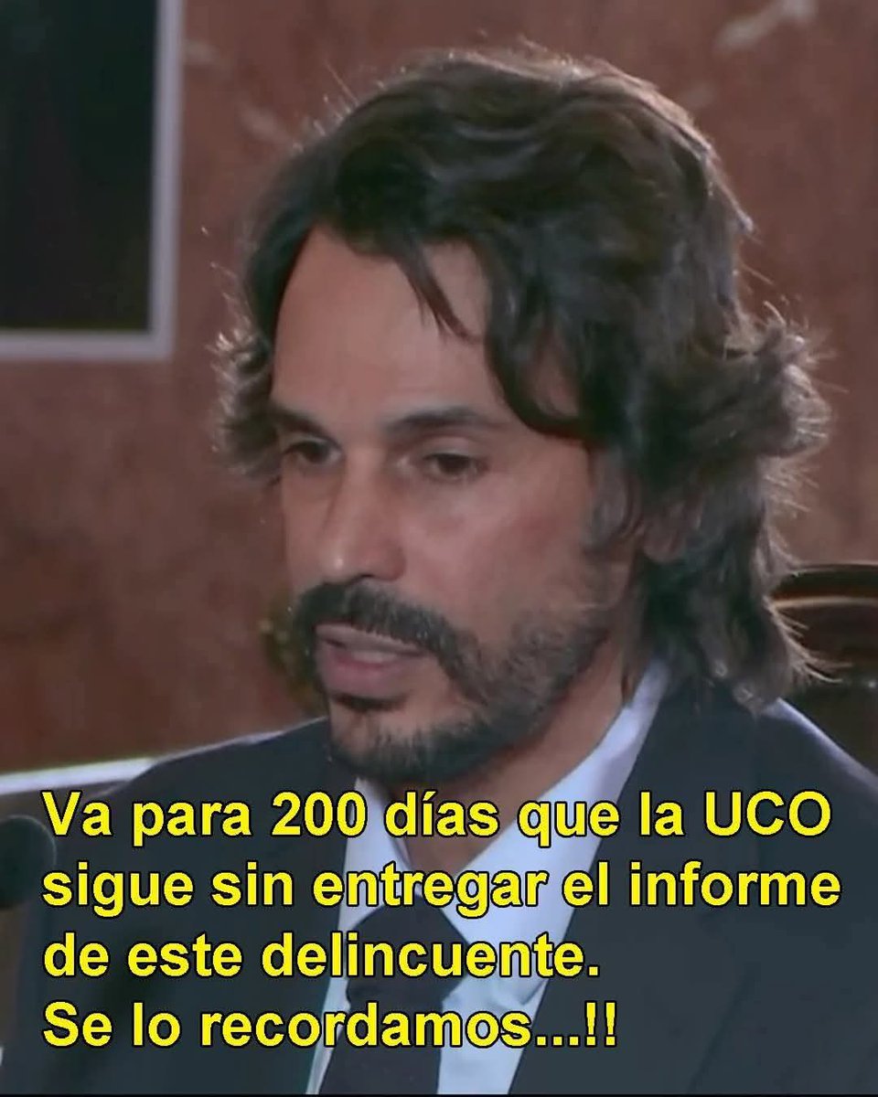 La dilación sin justificación del informe de la UCO con premeditación.
¿Quién ordena a la UCO que no se investigue?.
¿Está Ayuso detrás de esta paralización, que claramente le beneficia?
¿Quién investiga a los responsables de la UCO?...
¿Porque lo benefician con este descaro?...