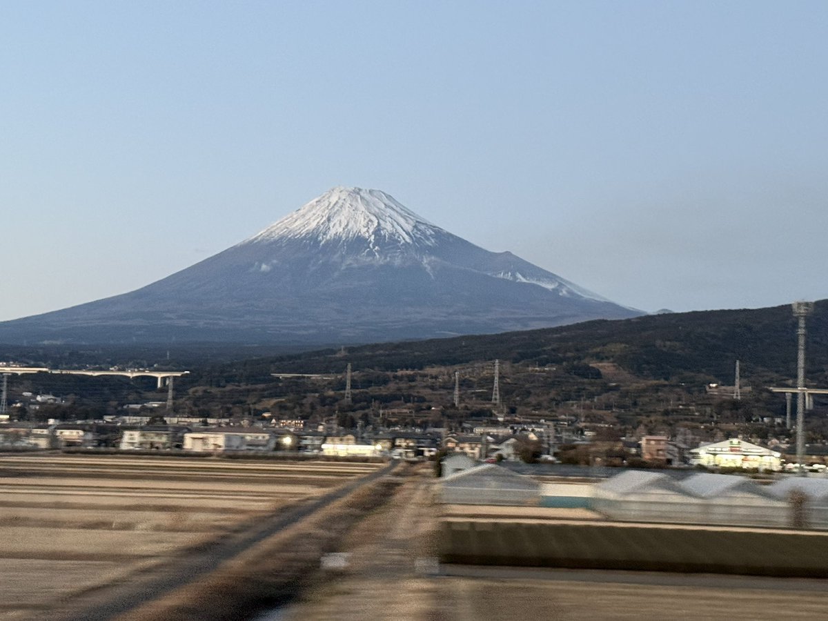 富士山🗻＃新幹線からの富士山