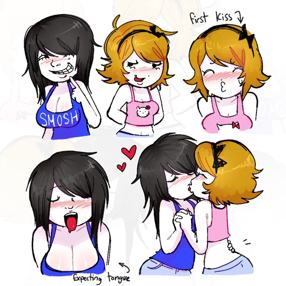 MsKittypawz's tweet image. made them kiss