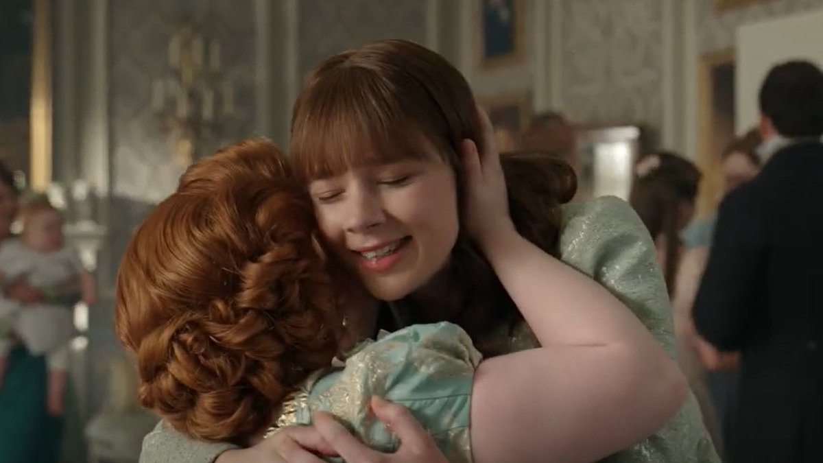 nnuueeii_'s tweet image. ตัวละครเพเนโลปี้แทบจะโตมาด้วยตัวเองเลยตอนอยู่บ้านเฟเธอร์ริงตันหรืออยู่ในงานสังคม เพนจะรู้สึกเหมือนตัวเองไร้ค่าไร้ตัวตน ขอบคุณคุณแม่ไวโอเลตที่รับน้องเพนมาเลี้ยงนะคะ บ้านบริดเจอร์ตันรักเพนมากเลย ในที่สุดเพนก็ได้อยู่ในบ้านที่อบอุ่นแล้ว จะร้องไห้🥺 #Bridgerton #BridgertonS4