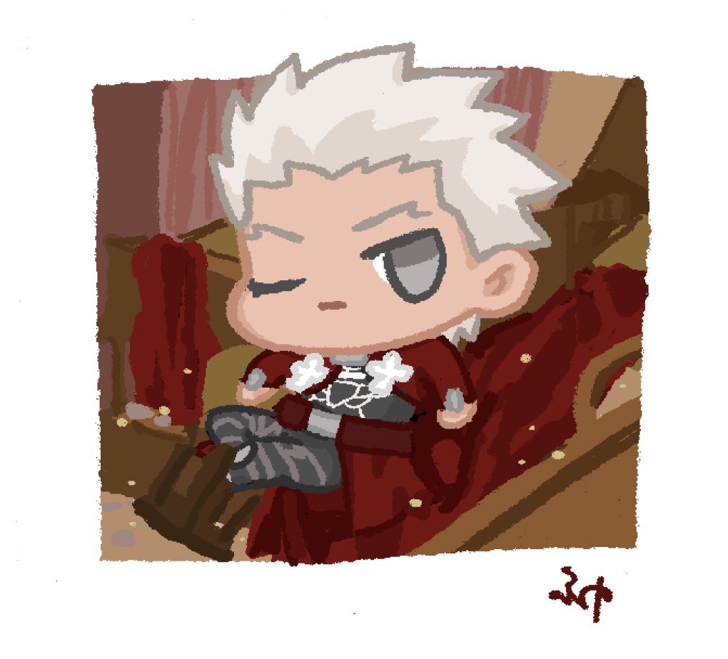 使い回しでごめん〜！

 #アーチャー召喚祭