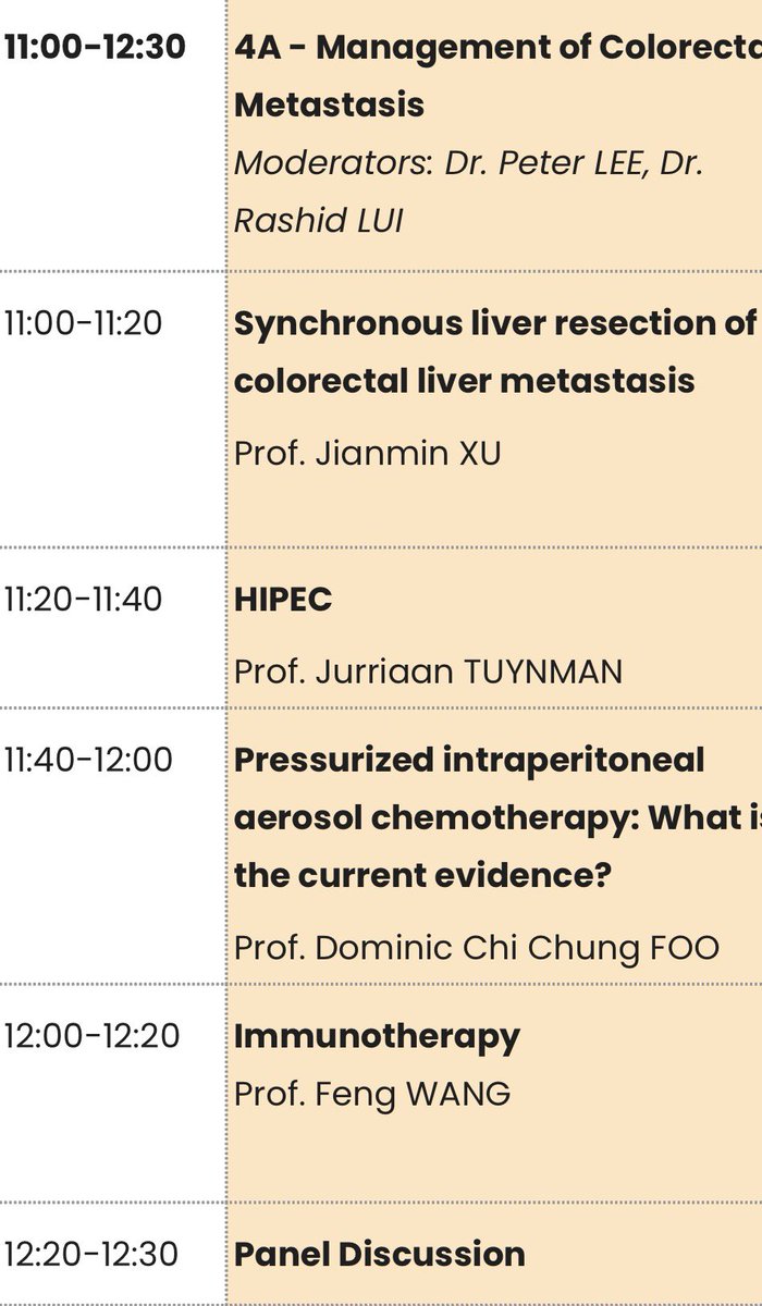 RashidLui's tweet image. Had the pleasure of co chairing the session on the latest advances in the management of #CRC metastases with Dr Peter Lee at #ICDS2026 #HKSCP 

It was a great opportunity to learn from our international experts Prof Xu, Prof Tuynman, Prof Foo and Prof Wang. 

 @cuhkmedicine