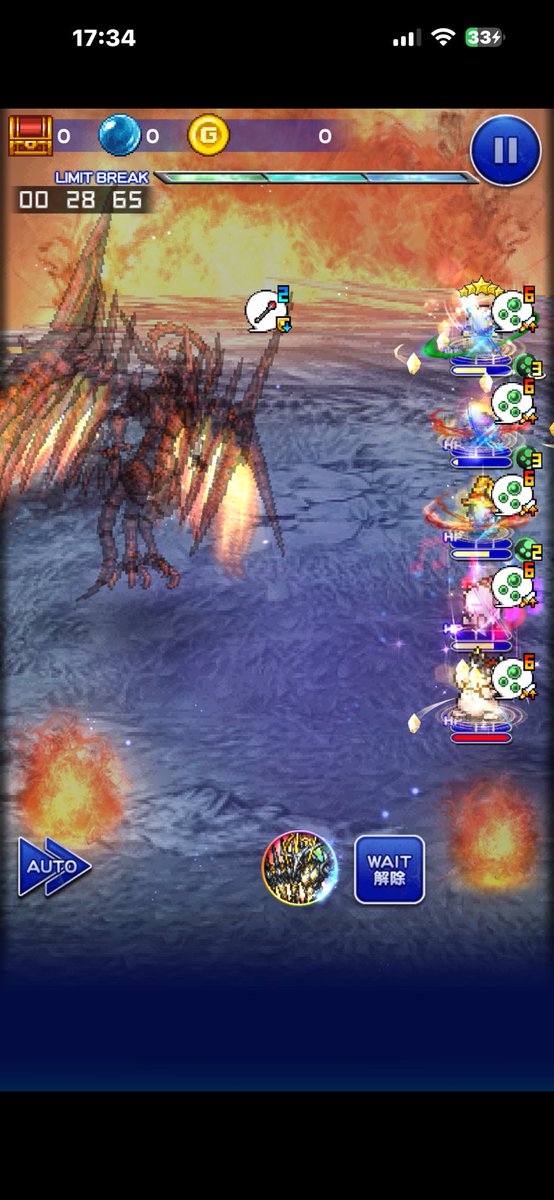 minfusan's tweet photo. 軍神バハ 毒魔弱 撃破！

毒ビビの初陣！

これにて軍神物魔攻略完了👍

メーガスとか古記いまだにギミック知らんけど地道にやってこかな。 https://t.co/8CPCQKsvFD