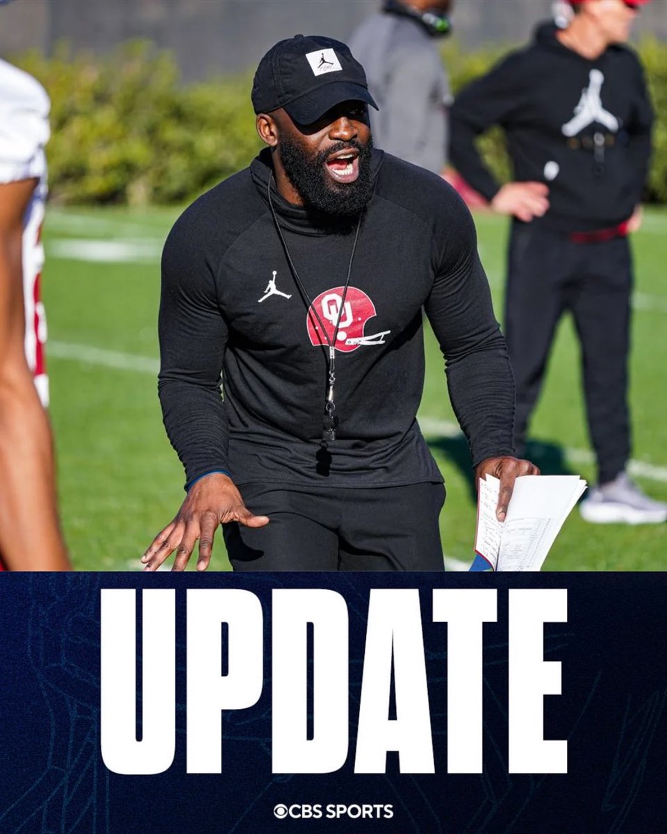 The #Bills are targeting Oklahoma assistant head coach for defense/co-DC Jay Valai for a defensive backs coach job, sources tell <a href="/CBSSports/">CBS Sports</a>.

Valai, who has been of interest to other NFL teams too as well as Notre Dame, helped OU rank sixth nationally in total defense this year.