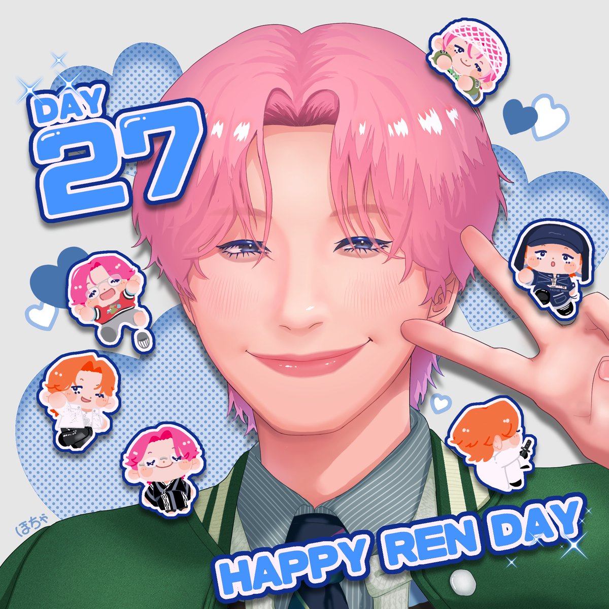 蓮くんのレベルアップまであと27日💙✨ 初めてカウントダウン企画に