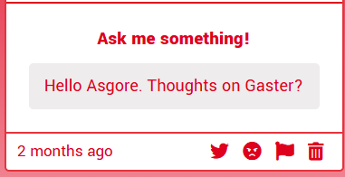 Asgore Dreemurr tweet media