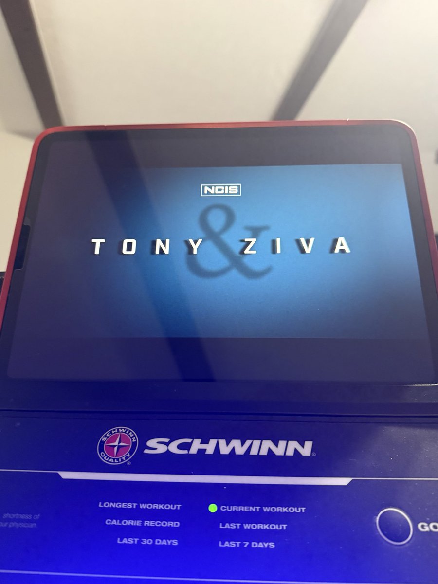 Run4This's tweet image. Still in single digit temp and my neighborhood is covered in ice so I’m still having to do all my runs on the treadmill 🤦🏼‍♀️ but thanks to #SaveTonyandZiva I’m started to actually look forward to these runs!