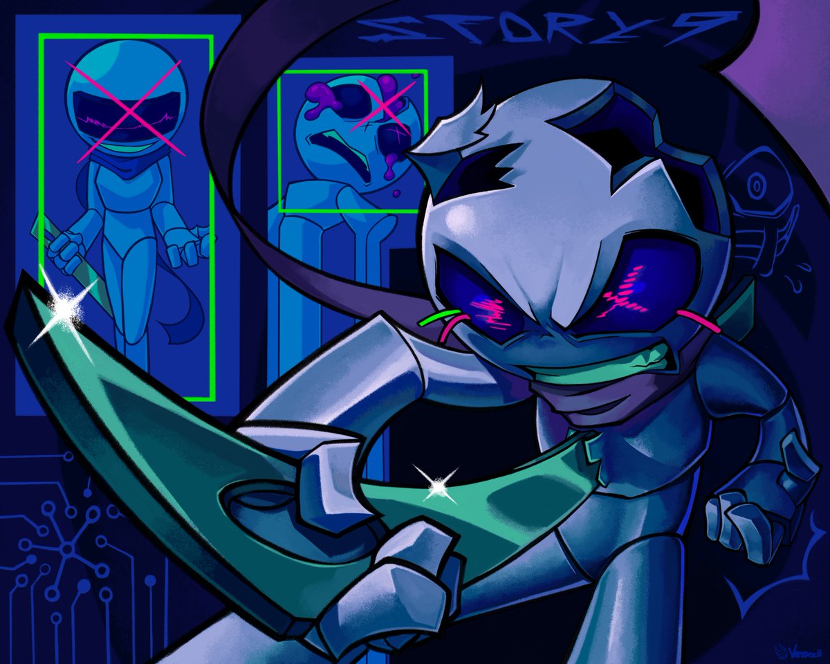 Gildedguy Story 9 - The Stellapen &amp; the Eraser IS OUT NOW YAYY!! I just HAD to draw something amidst the hype!