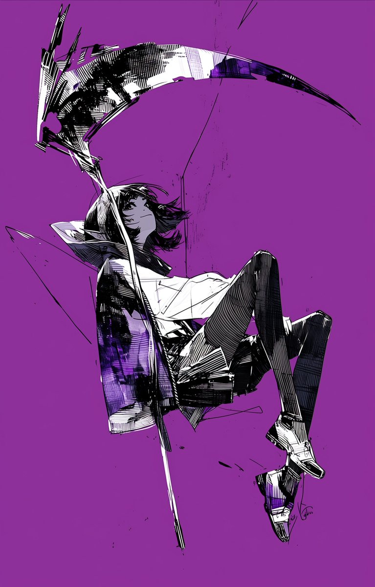 ▨ Purple × Art style #niji7