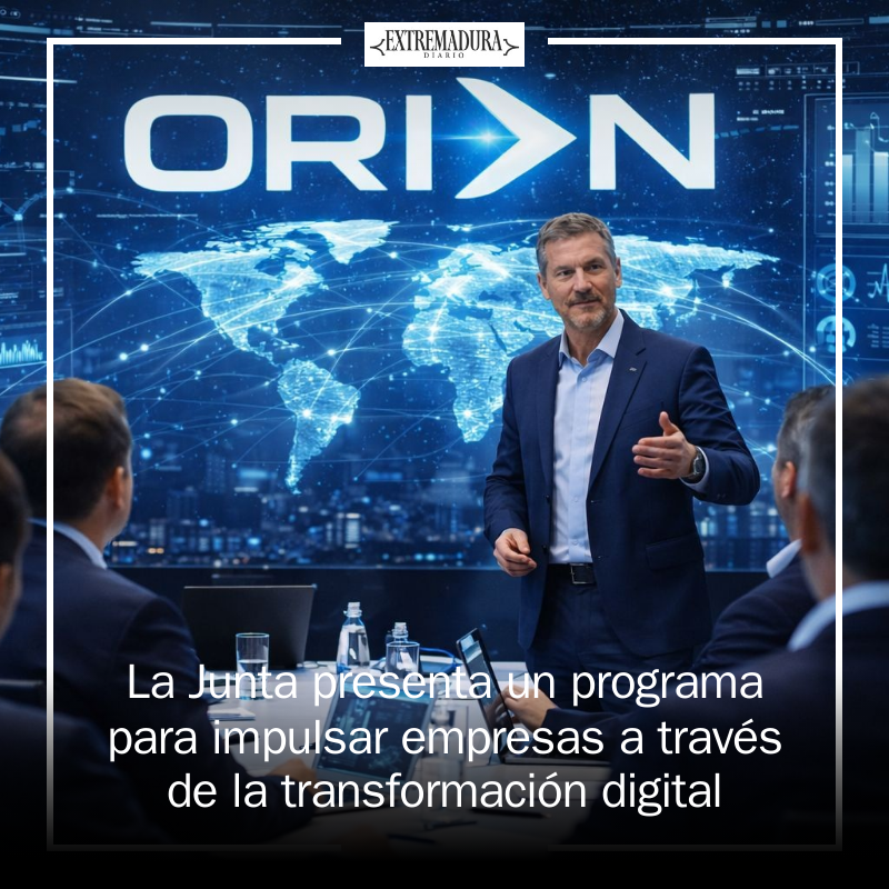 🚀 ¡Potencia tu empresa con Orión! La Junta de Extremadura lanza un programa de transformación digital enfocado en el escalado empresarial. 🌐 Con casos reales y acompañamiento de expertos, ¡el futuro es digital y ya está aquí!... mrf.lu/DpJq