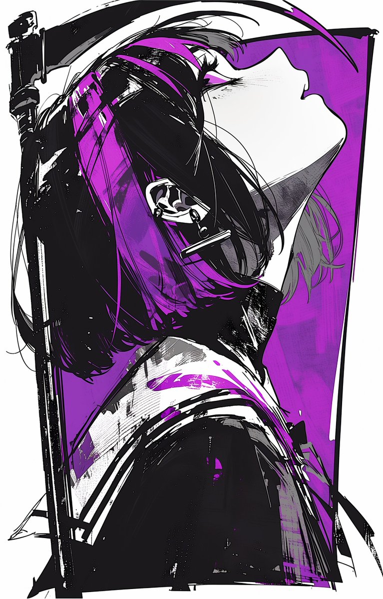 ▨ Purple × Art style #niji7