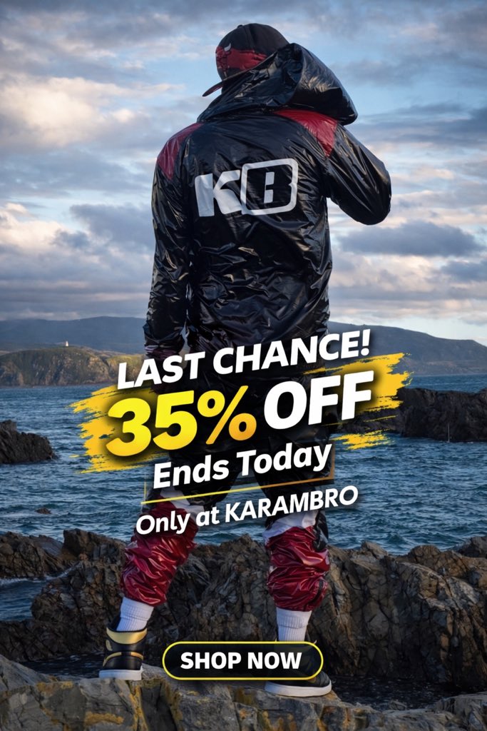 The final touch hits different.
35% OFF — Today only.
KARAMBRO 🖤

#KARAMBRO
#LastChance
#35Off
#StreetWearStyle
#NylonFit
#CargoVibes
#UrbanFas
