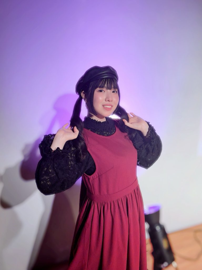 #サシバナ
第3部 ゲスト出演させていただきました！
ご来場、ご視聴ありがとうございます🎀

すーちゃんと話すといつもあんな感じです！どちらからともなく会話が始まって、基本途切れる事は無い。

より素に等しい姿で過ごしました☺️
時間が砂みたいだったなっ⏳

（ベレー帽"すーまあ”でした👒✨️）