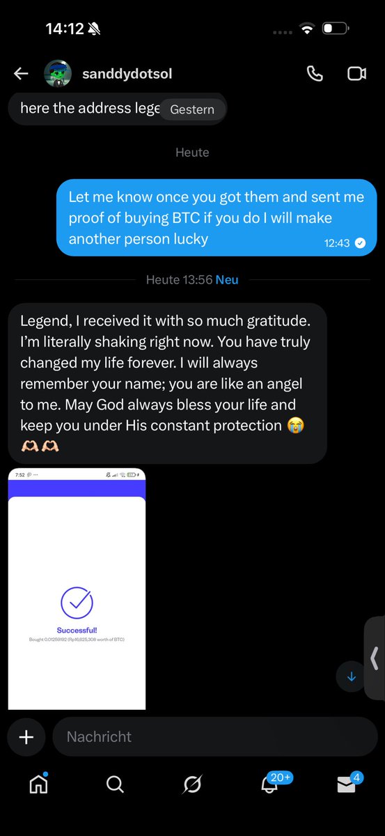 CryptoMo's tweet image. Winner just received his 1000 #USDT and bought #Bitcoin with it once again!!!

You know what this means… he bought #btc so someone else will win!!

-&amp;gt; 500 USDT 🍀 to a random follower that 
[❤️ likes and 🔁 retweets]