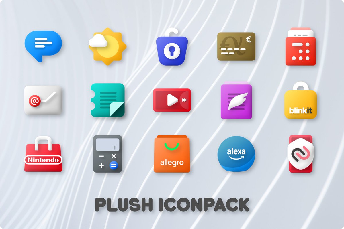GET READY FOR MY MOST AMBITIOUS PROJECT EVER! 

Most meticulously designed pack yet! Most number of effects and styling! 

PLUSH Iconpack will be released in THIS MONTH! 

Repost as much as possible and let me know what you think in the comments down below 👇🏻 

Cheers my guys! 🙌🏻