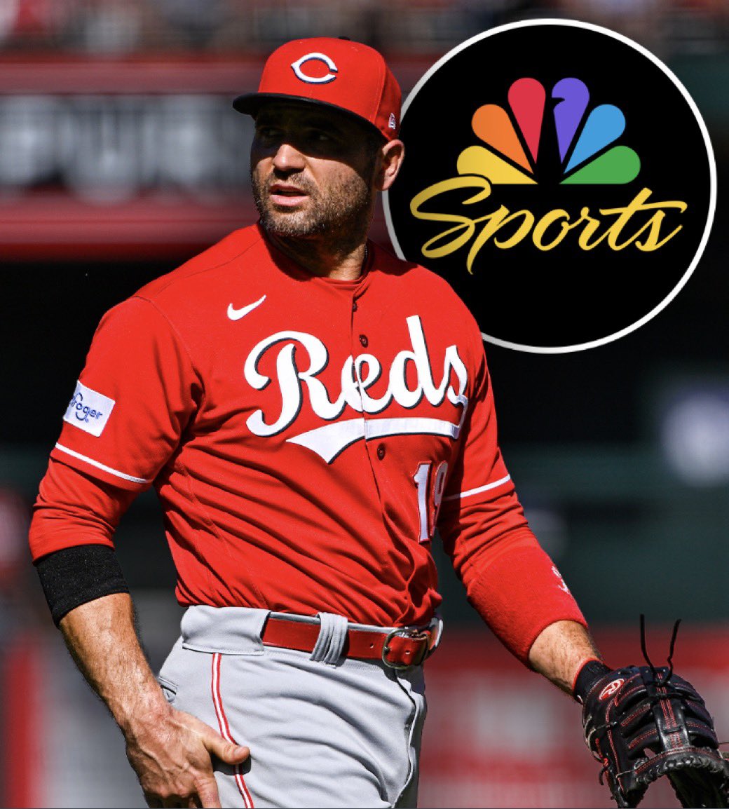 Votto joining NBC Sports for Sunday Night Baseball is going to be must watch TV.