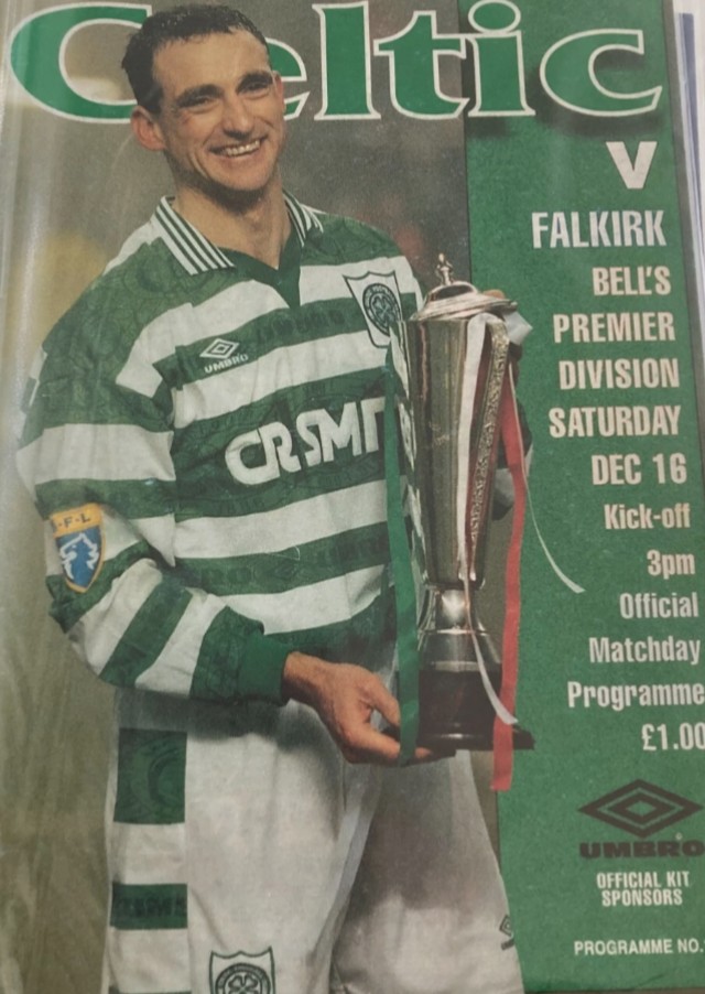 Celtic v Falkirk ..1995...