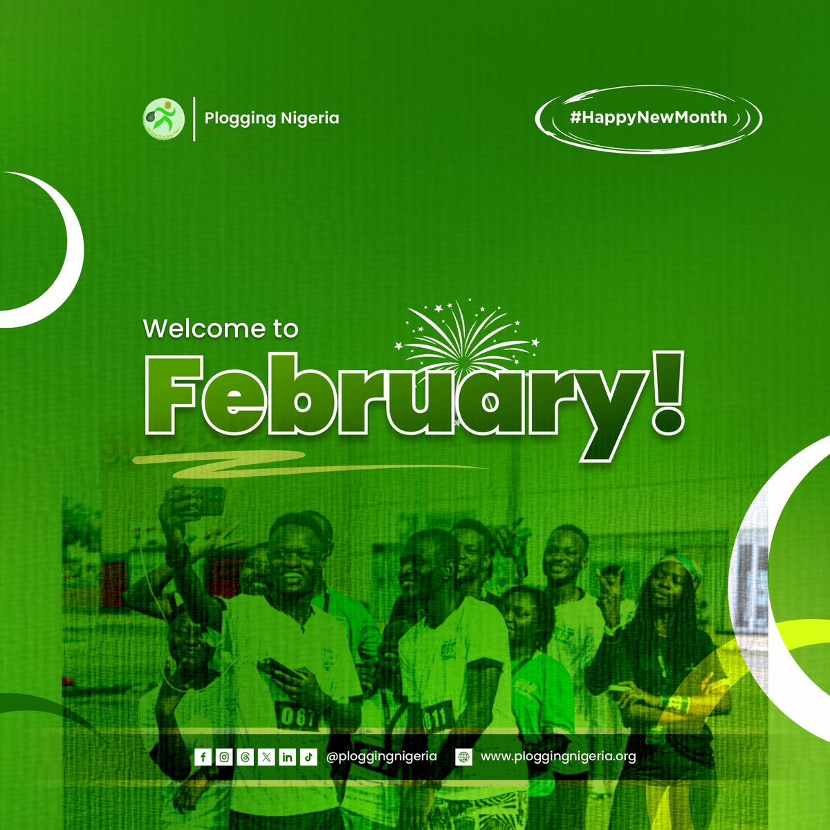 Happy New Month, everyone!
Welcome to the month of love!! 💚♥️

This year, our focus is on Collaboration and Consolidation. 

So, this month of love, we have joined our Green Cousins at <a href="/GreenWithGrin/">GreenWithGrin</a> for their #28DaysGreenieChallenge. 

#PloggingNigeria
#HappyNewMonth