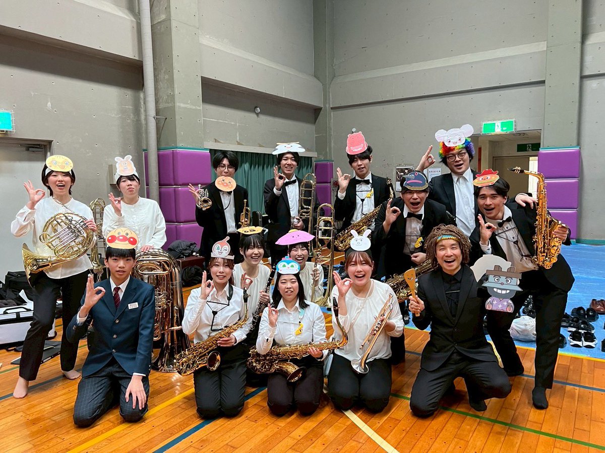 brasstar_a_f_'s tweet photo. 2/1(日)は、新人演奏会に参加してまいりました！

中学生、高校生との学校や団体を超えた演奏はなかなか機会がないのでとても貴重な時間でした✨️

一緒に演奏してくれた皆さん、ありがとうございました！！

 #吹奏楽
 #新人演奏会 
 #BrasstarAcademieFukushima https://t.co/74BkBdOsye