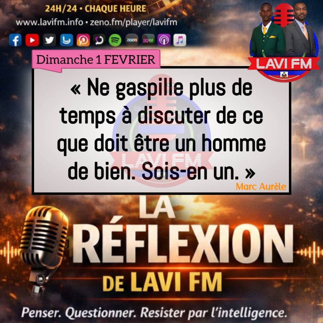 LA RÉFLEXION DE LAVI FM