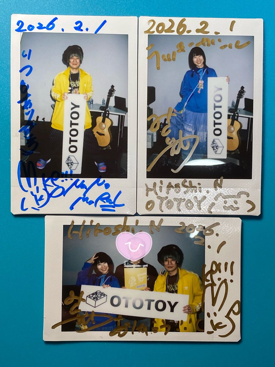 今日のチェキ😊✌️